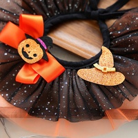 Écharpe triangulaire en polyester réglable, confortable et douce pour chat et chien, motif dessin animé Halloween - Accessoire de fête cosplay mignon et amusant