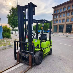 איכות גבוהה בשימוש היונדאי מלגזה 4 מטר גובה 2 טון קיבולת שמאל ימין - Product Image 5