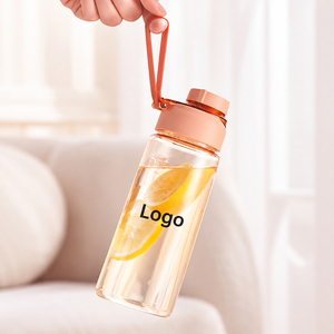 800ML PC Space Cup Stylish Food Grade Portable Lanyard Large Capacity Sports <b>Bottle</b> for Women Men Student - Product Image 5