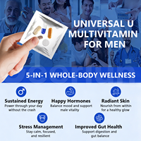 Packs de multivitamines pour hommes avec logo personnalisé, comprimés complets, supplément nutritionnel, renforcement immunitaire, capsules de vitamines