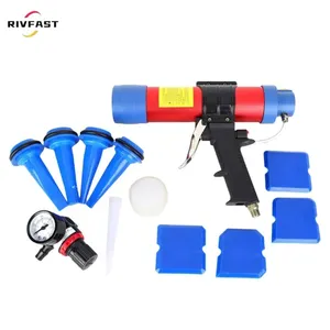 <span class=keywords><strong>Pistolet</strong></span> à colle <span class=keywords><strong>silicone</strong></span> <span class=keywords><strong>pneumatique</strong></span> pour joints, 310 ml, 1/4 po, avec manomètre, pour produits d'étanchéité - Product Image 5