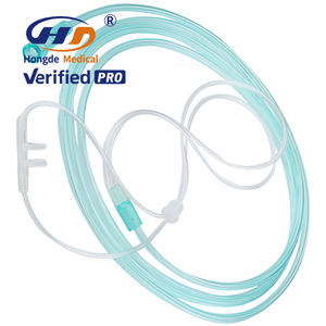 Colores personalizables de un solo uso de diferentes tipos de PVC CE PE bolsa suministros quirúrgicos cánula Nasal de oxígeno EOS Filtro de nariz clínica CE ISO - Product Image 1