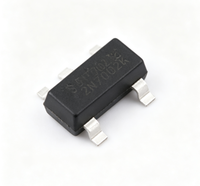 MOSFET à canal N 2N7002K à mode d'amélioration, montage en surface pour interrupteur de charge côté bas et traduction de niveau