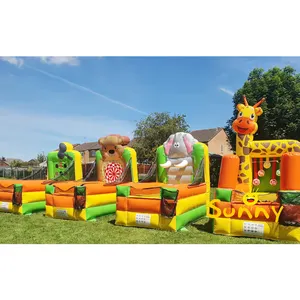 HOT Sale interessante aufblasbare Karnevals spiele China aufblasbarer Karneval Basketball platz für Kinder und Erwachsene