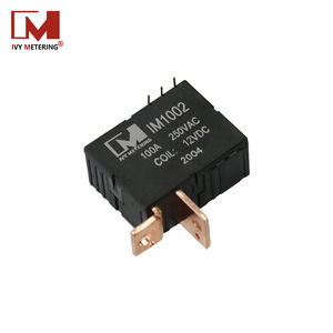 100A 250VAC Одиночная Двойная Катушка 12V Bistable магнитное фиксирующее реле для счетчика общего пользования - Product Image 2