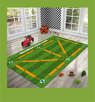 Tapis d'entraînement durable WITSAR pour le développement des athlètes, modèle football W-1, tissu technologique + caoutchouc, équipement d'entraînement