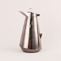 Carafe thermique isolée sous vide en plastique de 1L pour cadeaux d'affaires et café arabe du Moyen-Orient