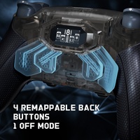 Kit de remplacement personnalisé durable EXtremeRate BEYOND avec palettes arrière, écran OLED et poignées ergonomiques repensées pour PS5 Edge