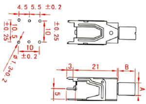 Dọc Điều Chỉnh Attenuator SJ-B 0-20dB 75 Ohms 20DB 75ohm SJ-B CATV Tần Số Cao Attenuator NEW Gốc - Product Image 3