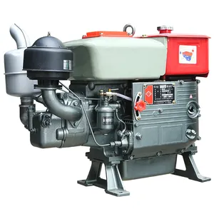 ZS195 hand-operated single-cylinder water-cooled agricultural diesel engine tractor propeller engine