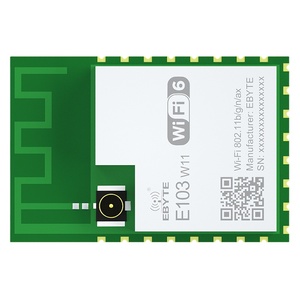 Module sans fil EBYTE E103-W11 de petite taille, patch 20dBm, BLE basse consommation BLE5.1 et Wi-Fi 62.4GHz, port série vers Wi-Fi - Product Image 1
