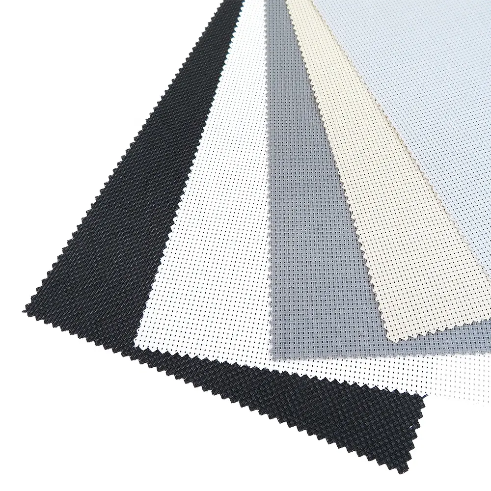 Best Quality Inner cool Waterproof Colorfast Multiple Opening Rates Sunscreen Fabric For Outdoor Window Blinds