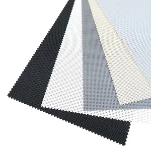 Best Quality Inner Cool Waterproof Colorfast Multiple Opening Rates Sunscreen Fabric For Outdoor Window Blinds