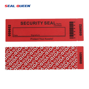 Con dấu nữ hoàng chống hàng giả an ninh con dấu Sticker tùy chỉnh số sê-ri in giả mạo nhãn rõ ràng - Product Image 1