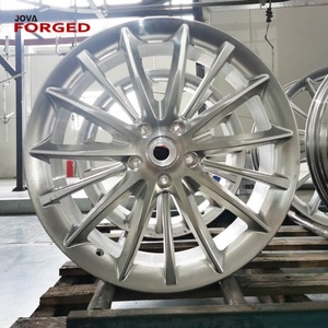 Jantes en alliage d'aluminium forgé chromé argenté multi-rayons 20 pouces 4 pièces neuves pour Xts 2013-2024 - Product Image 4