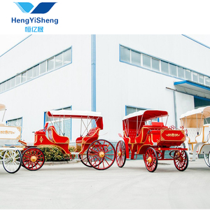 รถม้าไฟฟ้าสีขาว/รถเข็นท่องเที่ยวกลางแจ้งปรับแต่งได้สำหรับงานแต่งงาน - Product Image 5