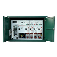 Panel de Distribución Eléctrica Industrial de Media Tensión 10kV 11kV 12kV, Unidad Principal de Anillo (RMU) con Aislamiento de SF6 y Aire