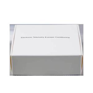 Custom White Tuck End Folding Carton Electronics Packaging Printed Cardboard Paper Electronic Device Product <b>Box</b> - Product Image 1