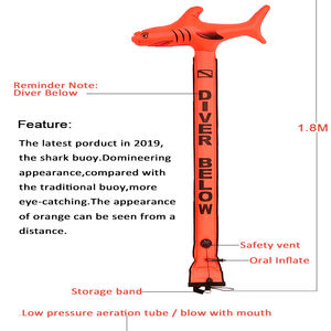 Équipement de plongée sous-marine de dernière génération, <span class=keywords><strong>bouée</strong></span> de marquage de surface de 6 pieds - Product Image 2