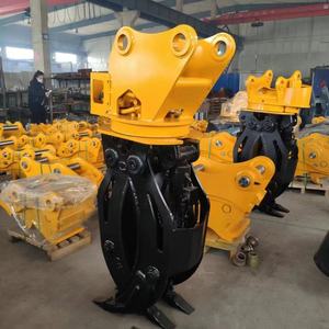 Garra Rotatoria para Troncos TDC para Excavadoras de 5-35 Toneladas - Hidráulica de Alta Resistencia con Apertura de Mandíbula de 1400 mm para Construcción y Agricultura - Product Image 1