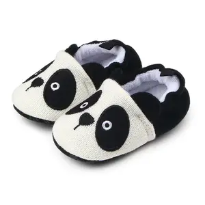 Fashion Crochet baby shoes cute animal kids frewalker shoes soft sole baby shoes