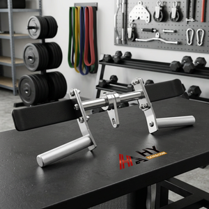 <span class=keywords><strong>Barra</strong></span> de Agarre Ergonómica de Acero Resistente, Portátil, Antideslizante y Cómoda, <span class=keywords><strong>con</strong></span> Agarre BT Convergente y Divergente, Accesorio para Cables, para Bíceps - Product Image 4