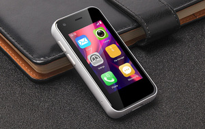 Xs11 Siêu Mini 3G Điện Thoại Thông Minh 2.5 Inch Màn Hình Cảm Ứng 1 + 8GB Quad Core <span class=keywords><strong>Android</strong></span> 1000MAh Cao Niên Điện Thoại Di Động Với WCDMA Mạng - Product Image 6