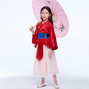 Falda de Algodón de Alta Calidad con Vestido de Princesa Mulan para Niñas - Traje de Fiesta de <span class=keywords><strong>Navidad</strong></span> para Niños - Product Image 1