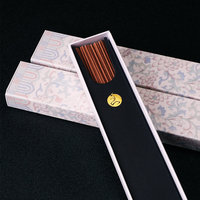 Bâtons d'encens naturels de style japonais ZTCP-P963 30g Boîte en carton ; Encens d'agarwood parfumé aux fleurs pour offrandes bouddhistes à domicile