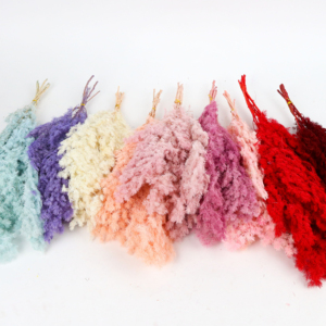 Ramo de flores de helecho <span class=keywords><strong>Ming</strong></span> preservado de alta calidad para ocasiones de decoración del hogar como Pascua Navidad Halloween Back School - Product Image 1