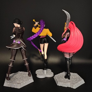 Demon Hunter Girls: <span class=keywords><strong>Rumi</strong></span>, Mira, Zoe - Figuras de Chicas Hermosas, Accesorios de Escritorio - Product Image 4
