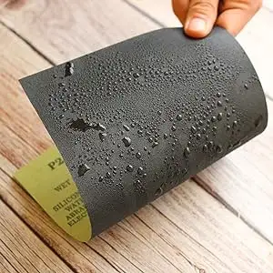 100pcs 9 X 11 Wet Dry Sandpaper Waterproof Abrasive Silicon Carbide Sand Paper For Metal Wood Auto Polishing