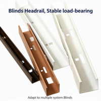Persianas de Madera Motorizadas con Control Inteligente, Persianas de Madera Motorizadas Inalámbricas, Adecuadas para Villas, Hoteles, Oficinas, Hogares