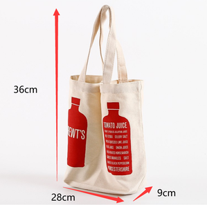 Bolsa de Lona para Vino con Logotipo Impreso, Bolsa de Almacenamiento de Lona de Algodón al por Mayor, Bolsa para Botella de Vino con Cordón - Product Image 6