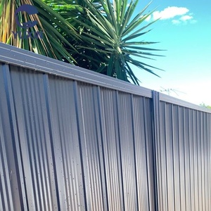 سياج كولوربون ذو مظهر متعرج من الصلب المغلفن والألومنيوم للأماكن الخارجية، مصنوع من مواد أسترالية رائعة وسهلة التجميع حسب الطلب - Product Image 6