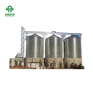 Wholesale Low Cost Vertical Grain Storage Silo 50-1000 Tons Capacity silo grain storage grain silo Pig Farm for sale