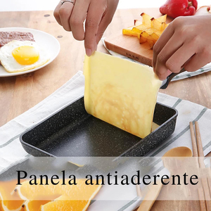 Non-Stick Coated Frying <b>Pan</b> With Wooden Handle Aluminum Cookware Induction Non-stick Die Cast Frypan - Product Image 4