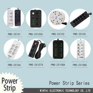 Wintai TECH รางปลั๊กไฟฟ้า3ช่อง, ปลั๊กไฟสากล6ส่วน USB - Product Image 6