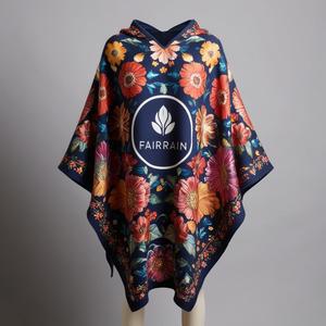 Lluvia con capucha impermeable ligera personalizada para Poncho para niños Chaqueta impermeable portátil para exteriores para viajes y excursiones Estilo simple - Product Image 1