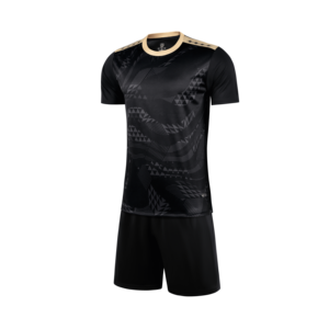 Maillot de football de haute qualité personnalisé, respirant, unisexe, à manches courtes, en polyester 100% - Product Image 3