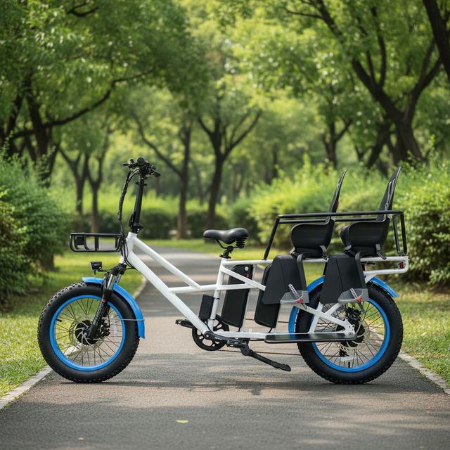 High Quality 20 Inch Aluminum Frame Long Range Fat Tire 48V 750W Electric Delivery Bike