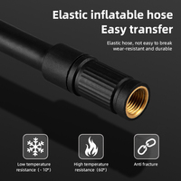 Nouvelle pompe à air électrique sans fil portable pour voiture, vélo, vélo électrique, moto, haute pression, écran LCD, rechargeable par type-C