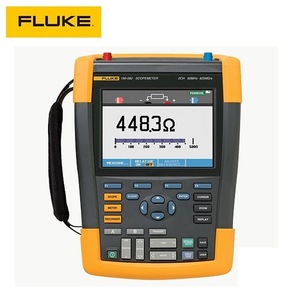   Oscilloscope multimètre numérique portable 190-502 Scopemeter 2 canaux 500 MHz 5 GS/s avec fonctions d'enregistrement et de mesure - Product Image 3
