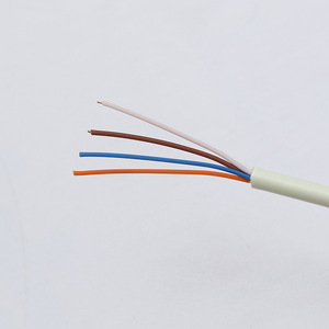 Câble téléphonique intérieur RJ11 4 conducteurs 0,5 mm² blanc rond 100 m non blindé - Product Image 1