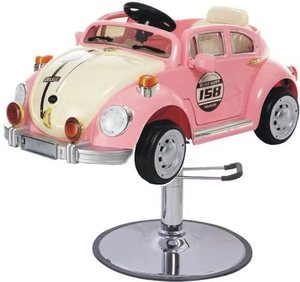 Mobilier moderne de salon de coiffure pour enfants de Guangzhou chaise de barbier en plastique réglable avec fonction de sécurité chaise haute pour <span class=keywords><strong>bébé</strong></span> équipement de salon de coiffure - Product Image 1
