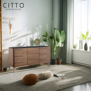 פורניר רהיטים אגוזי מלך חצוצרן קטן קטן קטן סין ריהוט ריהוט חדר אוכל חדר אוכל ריהוט ארונות אוכל - Product Image 3