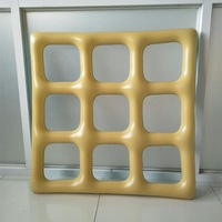 Ensemble de jeux de piscine personnalisés - Jeu de Tic Tac Toe gonflable pour piscine avec 10 balles en PVC, utilisation en extérieur et en intérieur