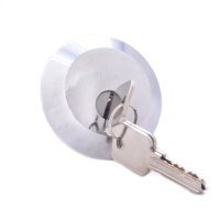 Valor 2026 New Arrival European Security Door Lock Durable Iron Door #45 Steel Cylinder Cover Plate Square Cylinder Key Lock