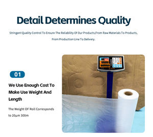 Edredón de burbujas de aire de plástico HDPE al por mayor, rollo de película protectora de amortiguación para envío exprés y de mercancías - Product Image 2