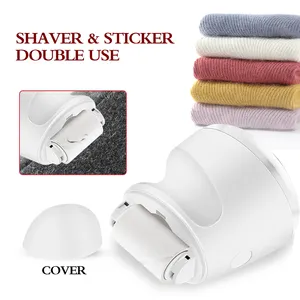 Mini design 2 in 1 dust remover lint roller USB rechargeable clothes lint remover for travel